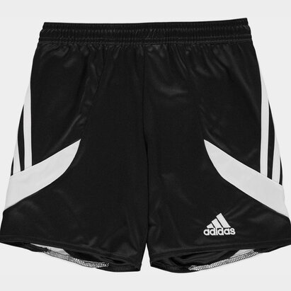 adidas 3 Bandes, Short noir et blanc pour enfants