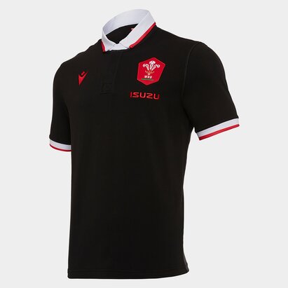 Macron Wales Alternate Classic Rugby Shirt 2020 2021