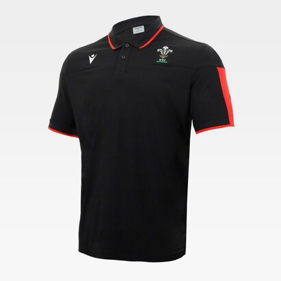 Macron Wales Polo Shirt Mens