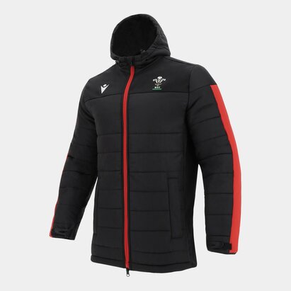 Macron Wales Long Padded Jacket Mens