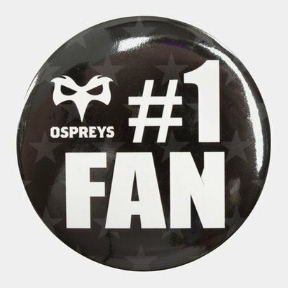 Ospreys Rugby Grand Badge Rond No 1 Fan