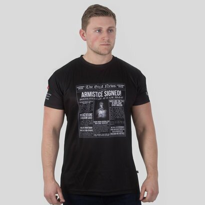 Samurai Armée Britannique WWI - Tshirt de Rugby Titres Commémoratifs