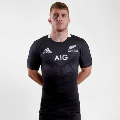 adidas Nlle Zélande All Blacks 2018/19 - Maillot de Rugby Test Domicile