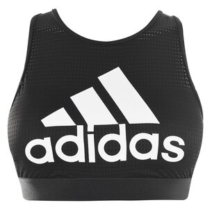adidas Halter 2.0 Logo Sports Bra