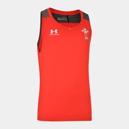 Under Armour Débardeur d'entraînement Joueurs, Pays de Galles WRU 2019/2020