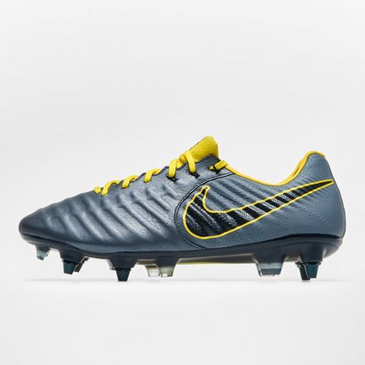 Nike Tiempo Legend VII Elite, Crampons de Football anti obstructions, Terrain mou
