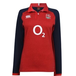 Canterbury Maillot classique manches longues, Angleterre extérieur 2019/2020, pour Femmes