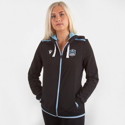 Macron Glasgow Warriors 2019/20 Ladies Cotton Hooded Sweat