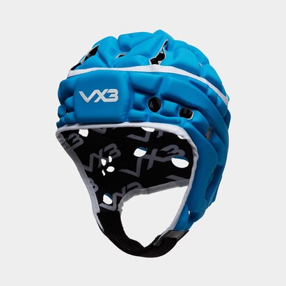 VX3 Casque de Rugby Airflow Bleu/Blanc