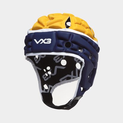 VX3 Casque de Rugby Airflow Bleu/Or