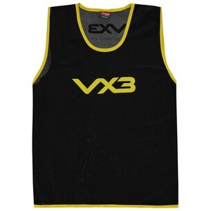 VX-3 3 Dossards d'entraînement pour hommes en noir