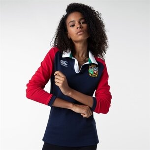 Canterbury British and Irish Lions Long Sleeve Rugby Shirt Ladies