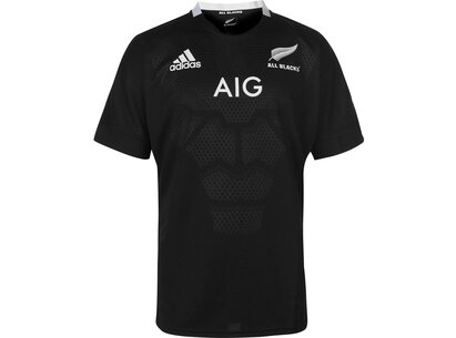 adidas New Zealand All Blacks Home Rugby Shirt 2018 2019