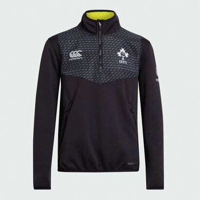 Canterbury Haut d'entraînement Junior 1/4 de zip, Irlande 2019/2020 (Pour Enfants/ado)