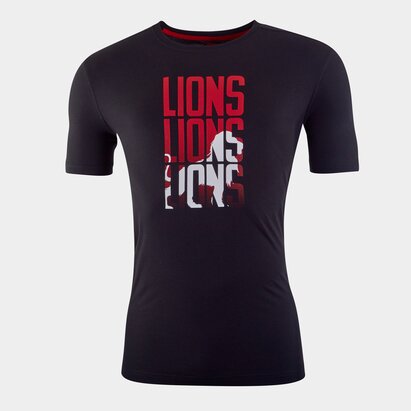 Canterbury British and Irish Lions Graphic T Shirt Mens