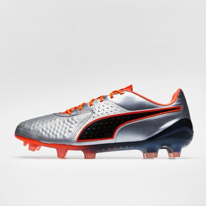Puma One 1 Leather Low FG - Crampons de Foot