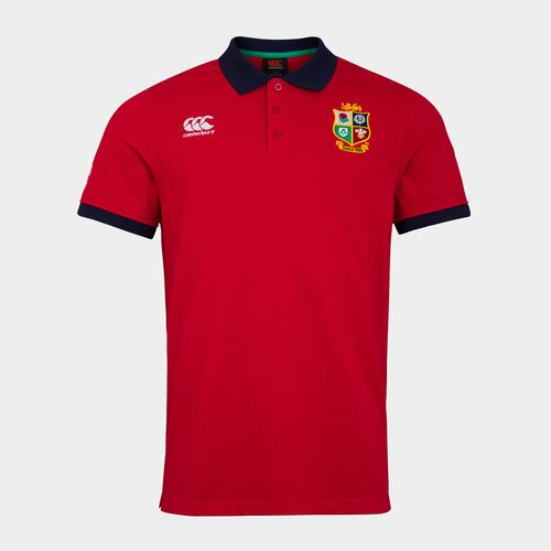 British and Irish Lions Nations Polo Shirt Mens